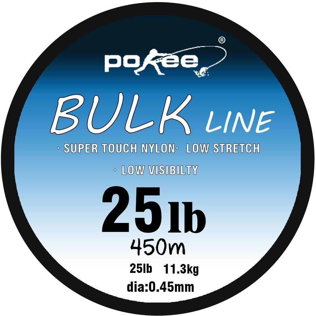 Pokee Bulk Line 25Lb 450m 0.45mm