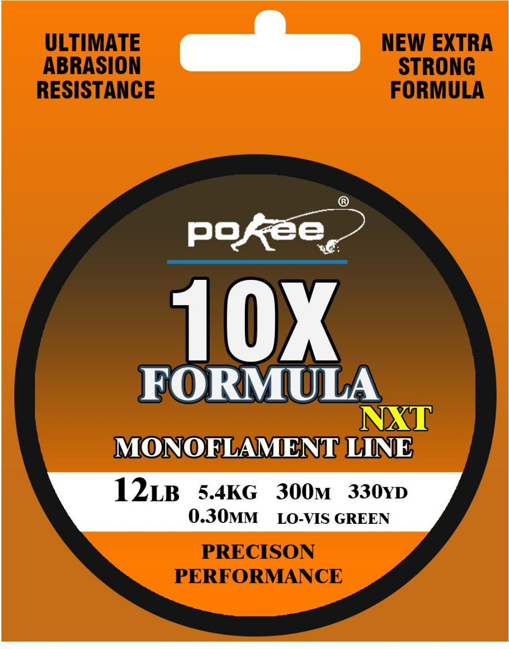 Pokee Fluorocarbon Leader 6Lb 20m 0.21mm Clear