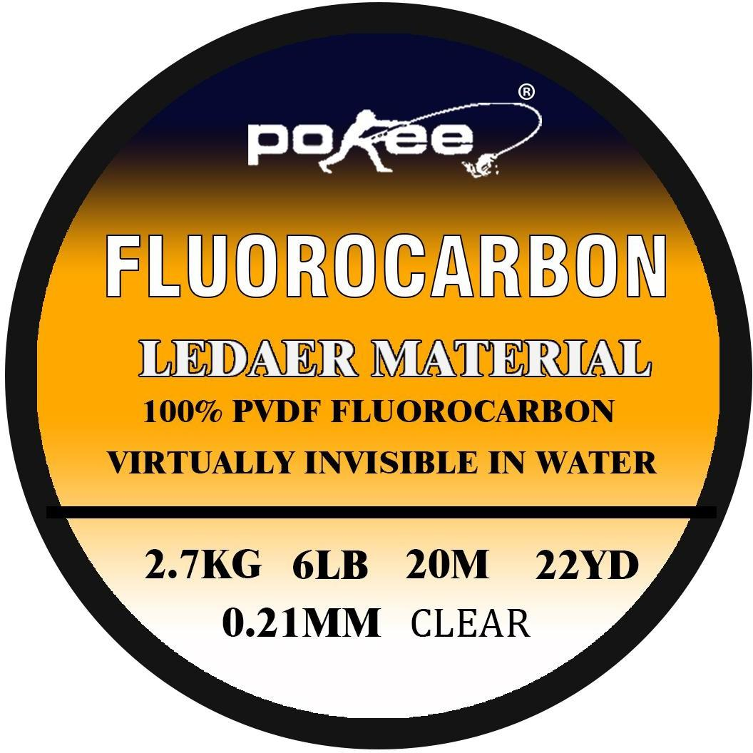 Pokee Fluorpcarbon Leader 60Lb 20m 0.79mm